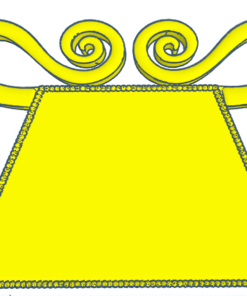 Blank Gold 10×12 inch